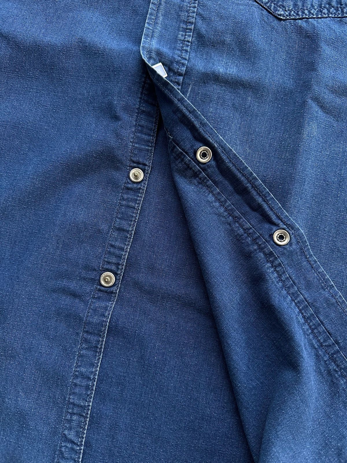 Pherrow's Vintage Pherrows Stormy Blue Western Style Button Up Shirt Size US M / EU 48-50 / 2 - 6 Thumbnail