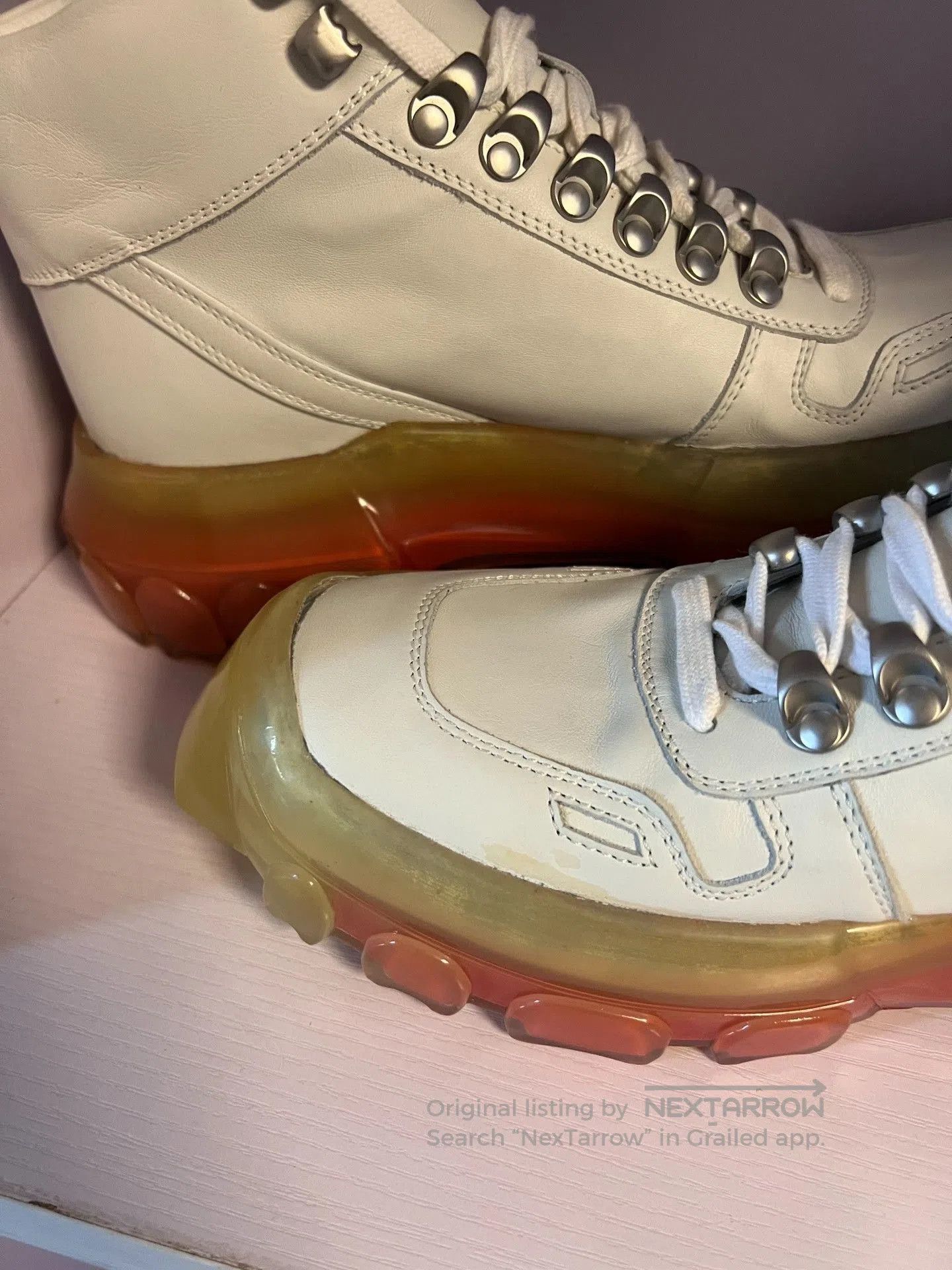 Rick Owens Rick Owens Mainline Leather Rainbow Boots. Size US 8 / EU 41 - 8 Thumbnail