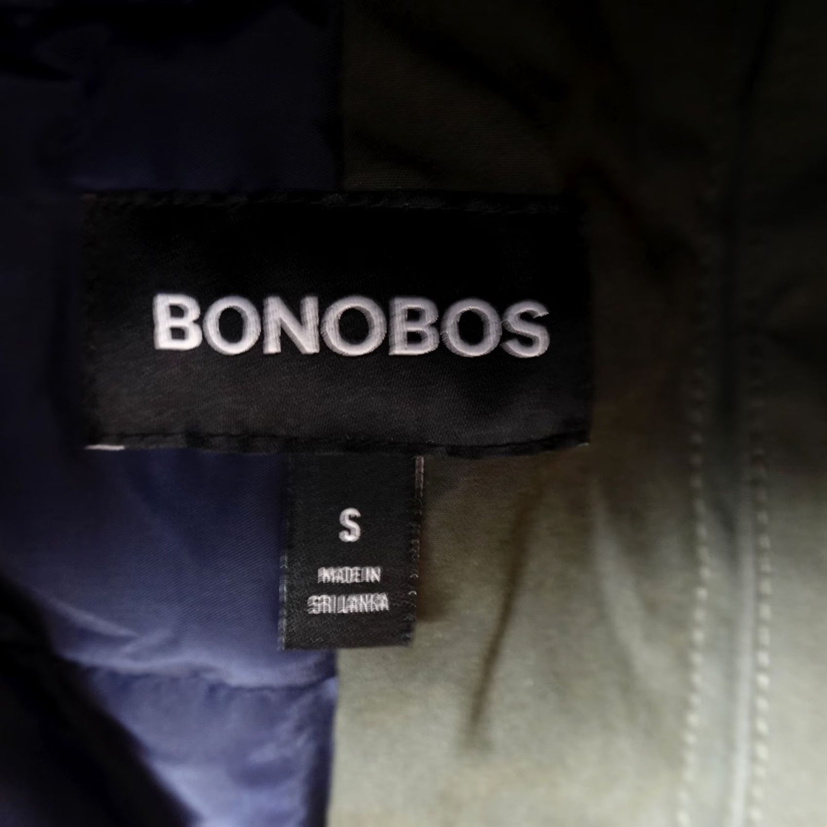 Bonobos Bonobos Coat Mens S Green Insulated Lined Cotton Blend Overcoat Size US S / EU 44-46 / 1 - 4 Thumbnail