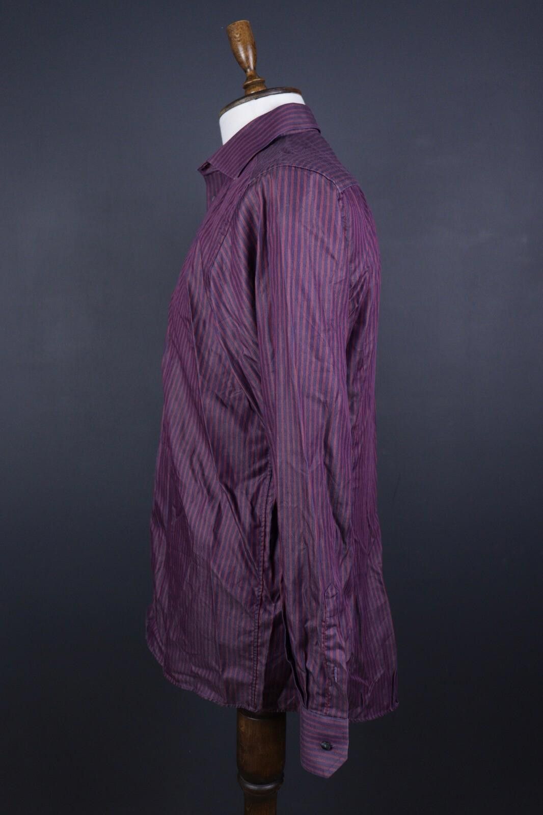 Eton Eton Contemporary Vintage Stripe Button Shirt Size 41 16 Size US L / EU 52-54 / 3 - 4 Thumbnail