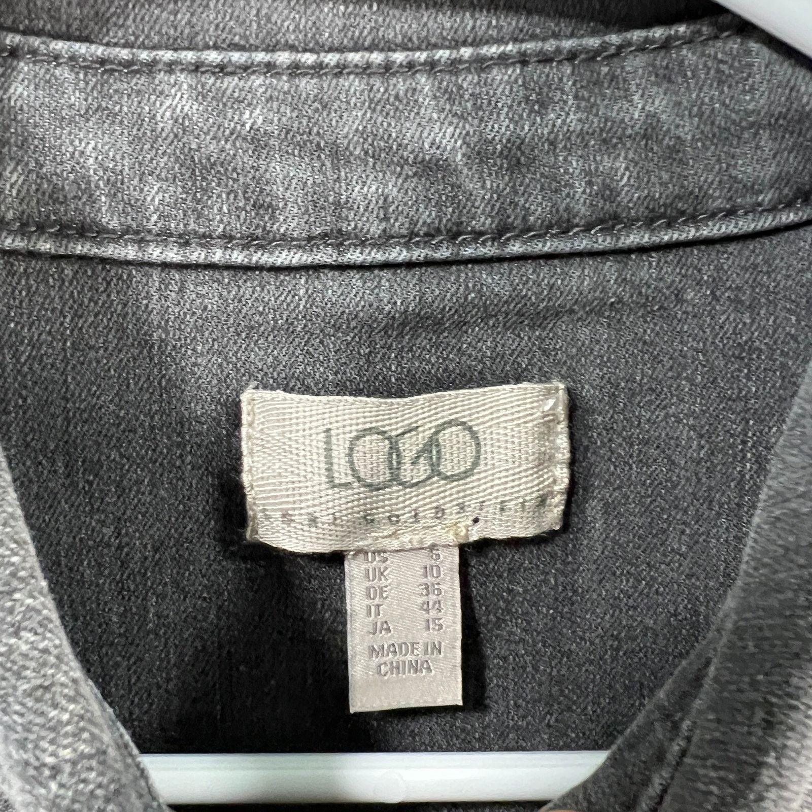 Other LOGO by Lori Goldstein Jeans Jacket Womens Size M / US 6-8 / IT 42-44 - 3 Thumbnail