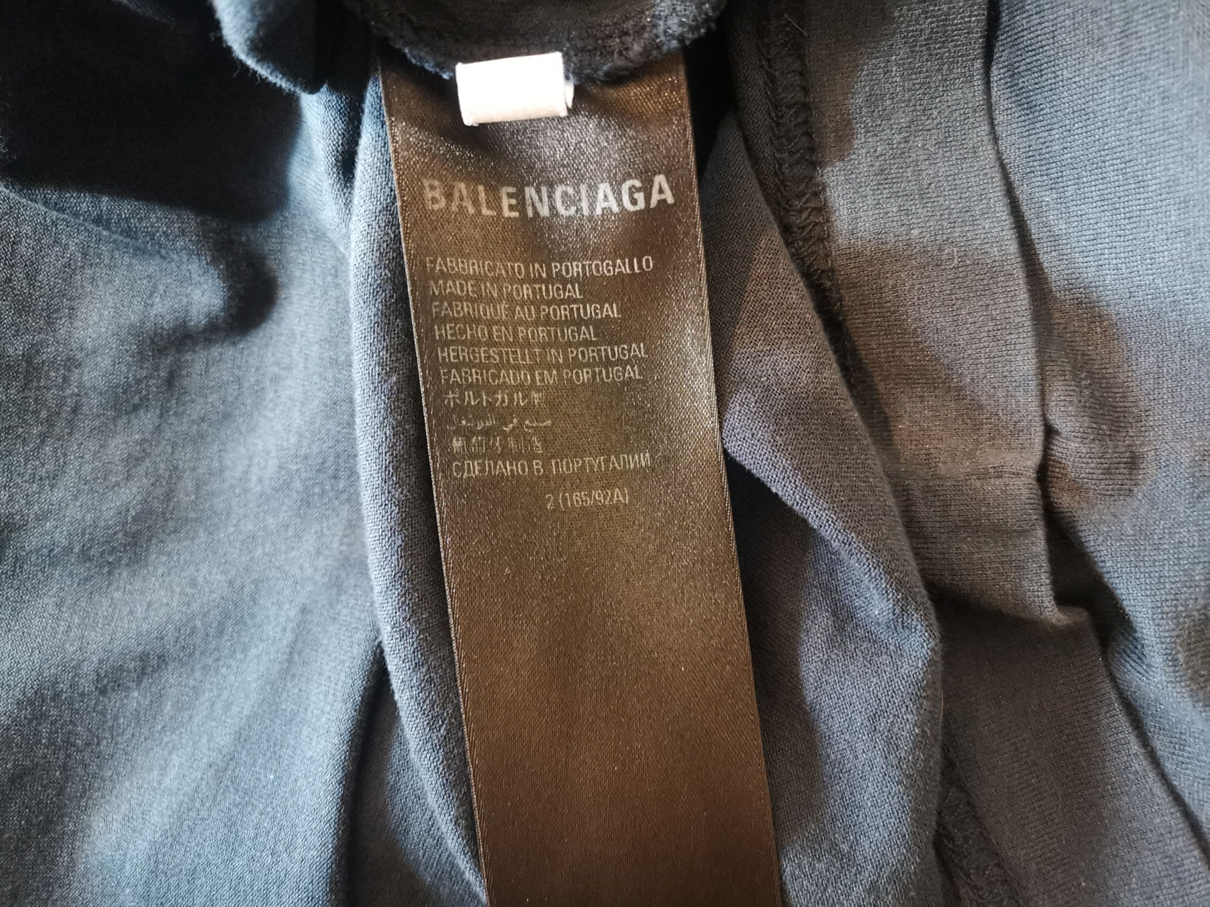 Balenciaga Balenciaga XXXL patched t-shirt hoodie Size US M / EU 48-50 / 2 - 7 Thumbnail