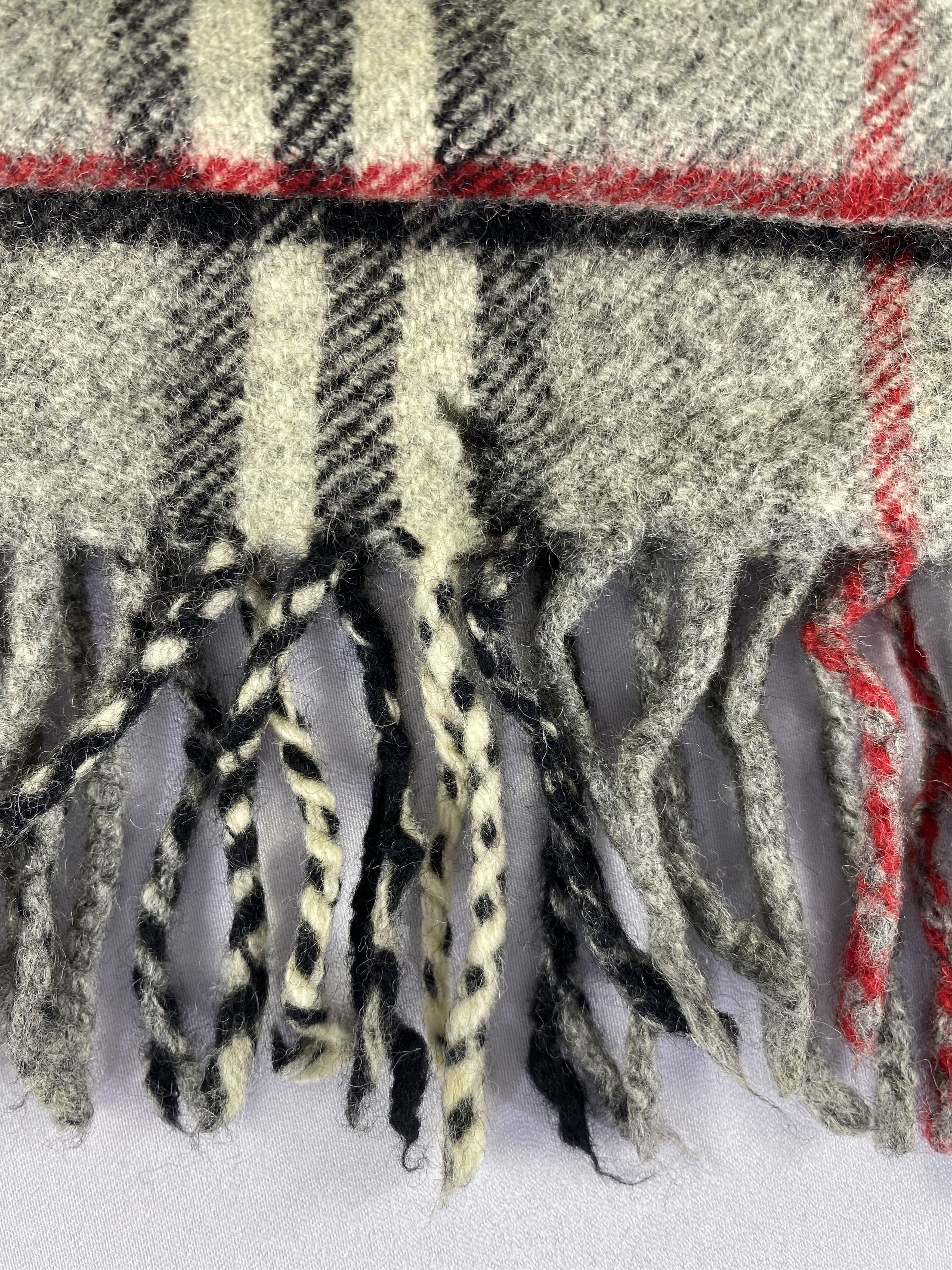 Burberry × Vintage Burberry Scarf / Muffler / Neckwear - WW958 Size ONE SIZE - 2 Thumbnail