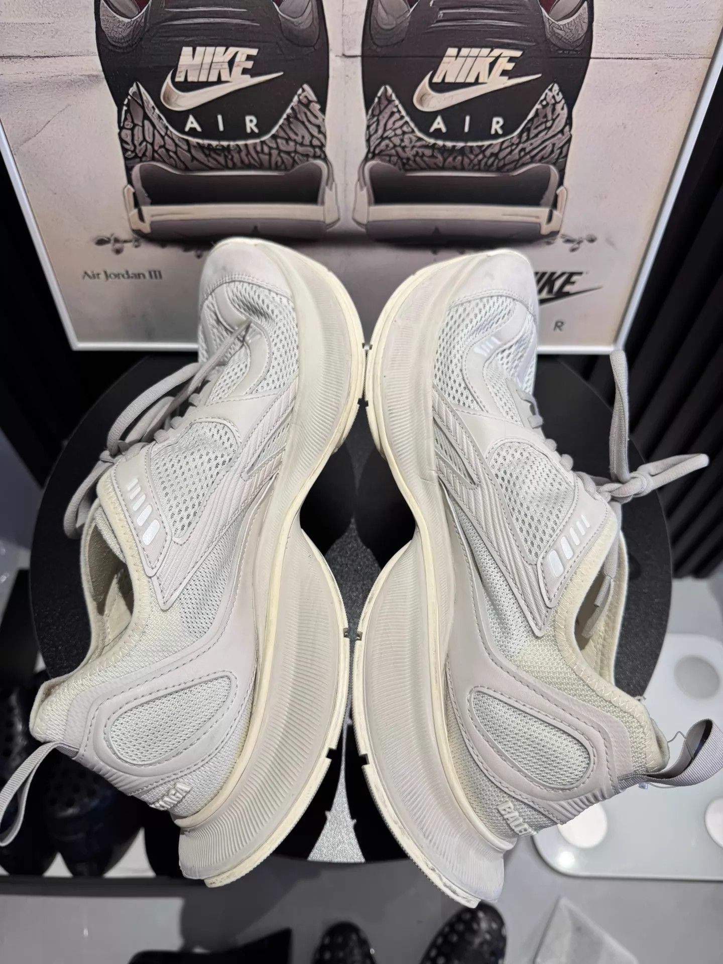 Balenciaga Balenciaga Circuit Low-Top Dad Sneaker Men's Beige 43 Size US 10 / EU 43 - 4 Thumbnail