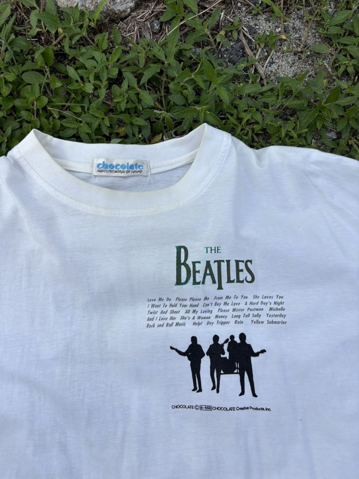 Band Tees Vintage Bootleg The Beatles Tshirt Size US L / EU 52-54 / 3 - 4 Thumbnail