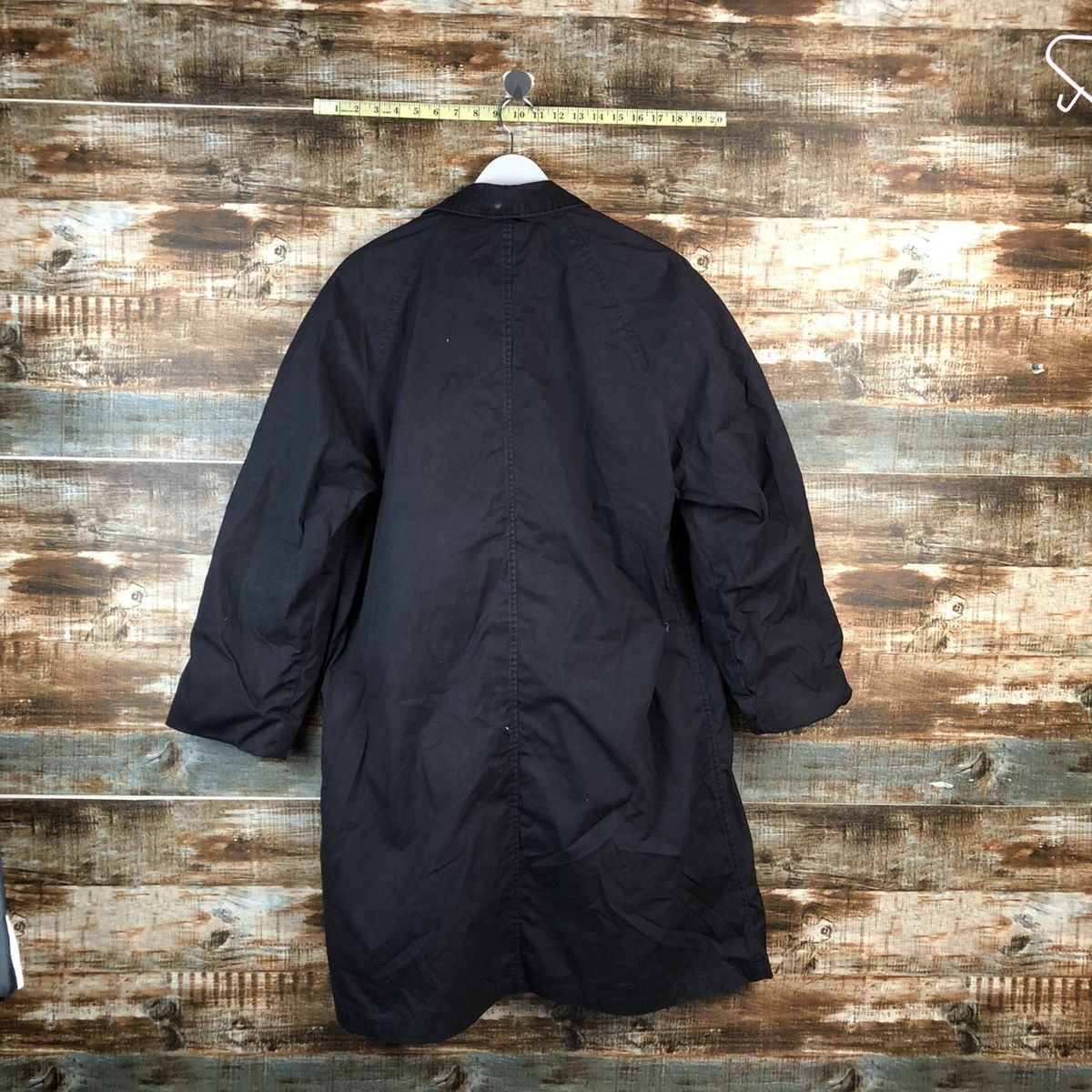 Vintage Vintage military Black Raincoats jacket #A2546 Size US L / EU 52-54 / 3 - 11 Thumbnail