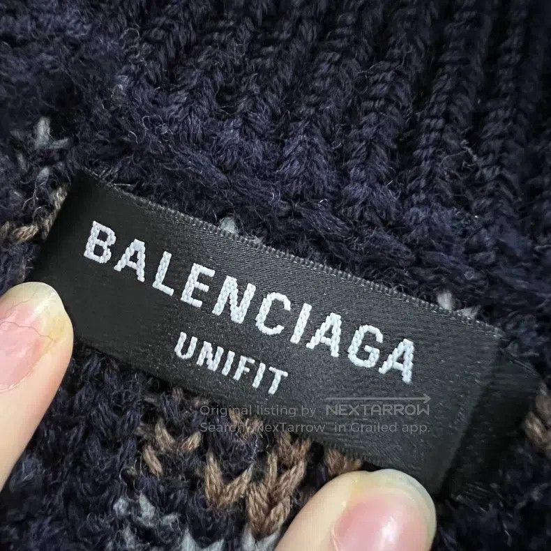 Balenciaga Balenciaga Worn Out Knit Sweater Size US XS / EU 42 / 0 - 3 Thumbnail