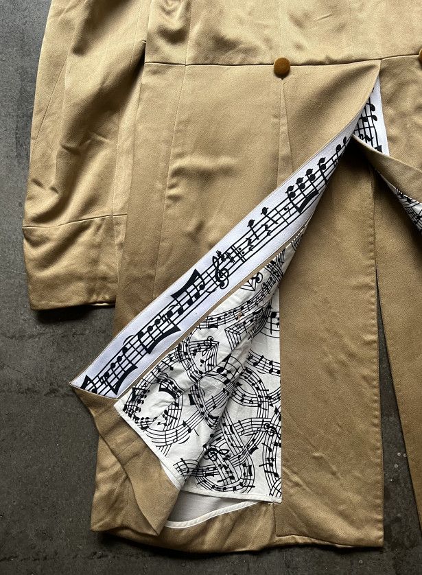Number (N)ine Number (N)ine SS07 “Musical Note” Runway Coat Size US L / EU 52-54 / 3 - 8 Thumbnail