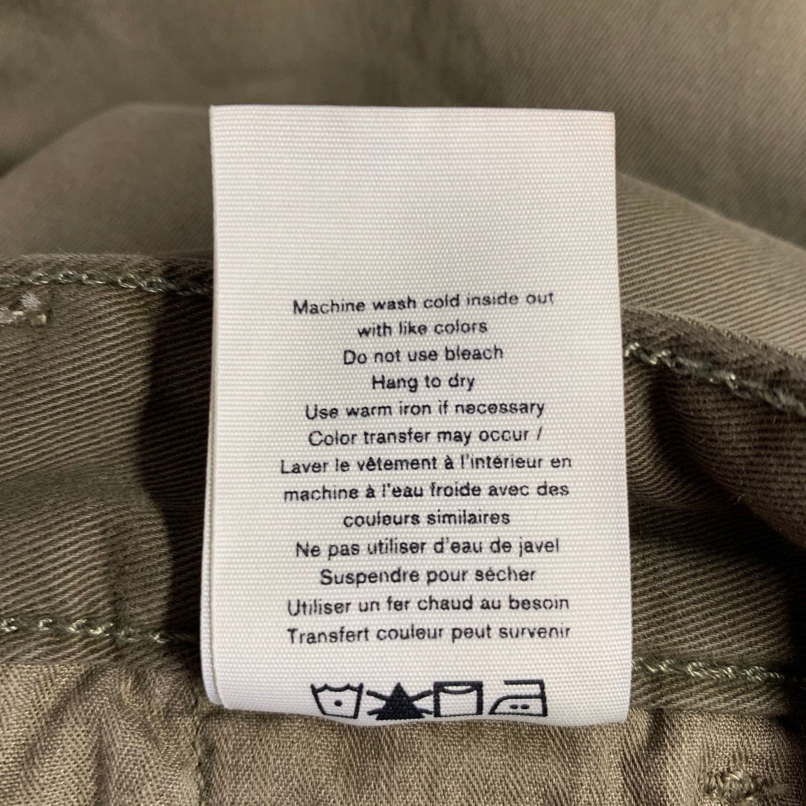 Rag & Bone Green Olive Twill Cotton Polyurethane Zip Fly Casual Pants Size US 30 / EU 46 - 6 Thumbnail