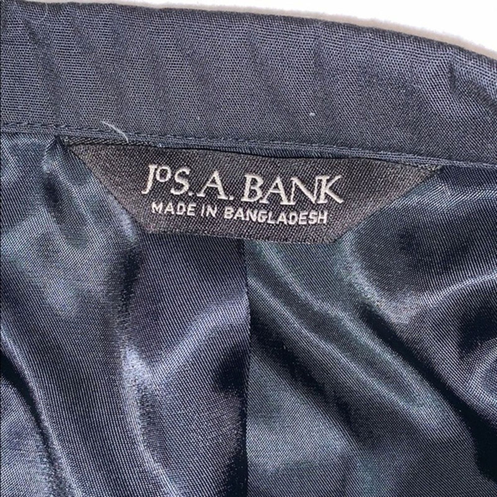 Jos. A. Bank Jos A. Bank navy blue two button blazer jacket | Sz 42R Size 42R - 3 Thumbnail