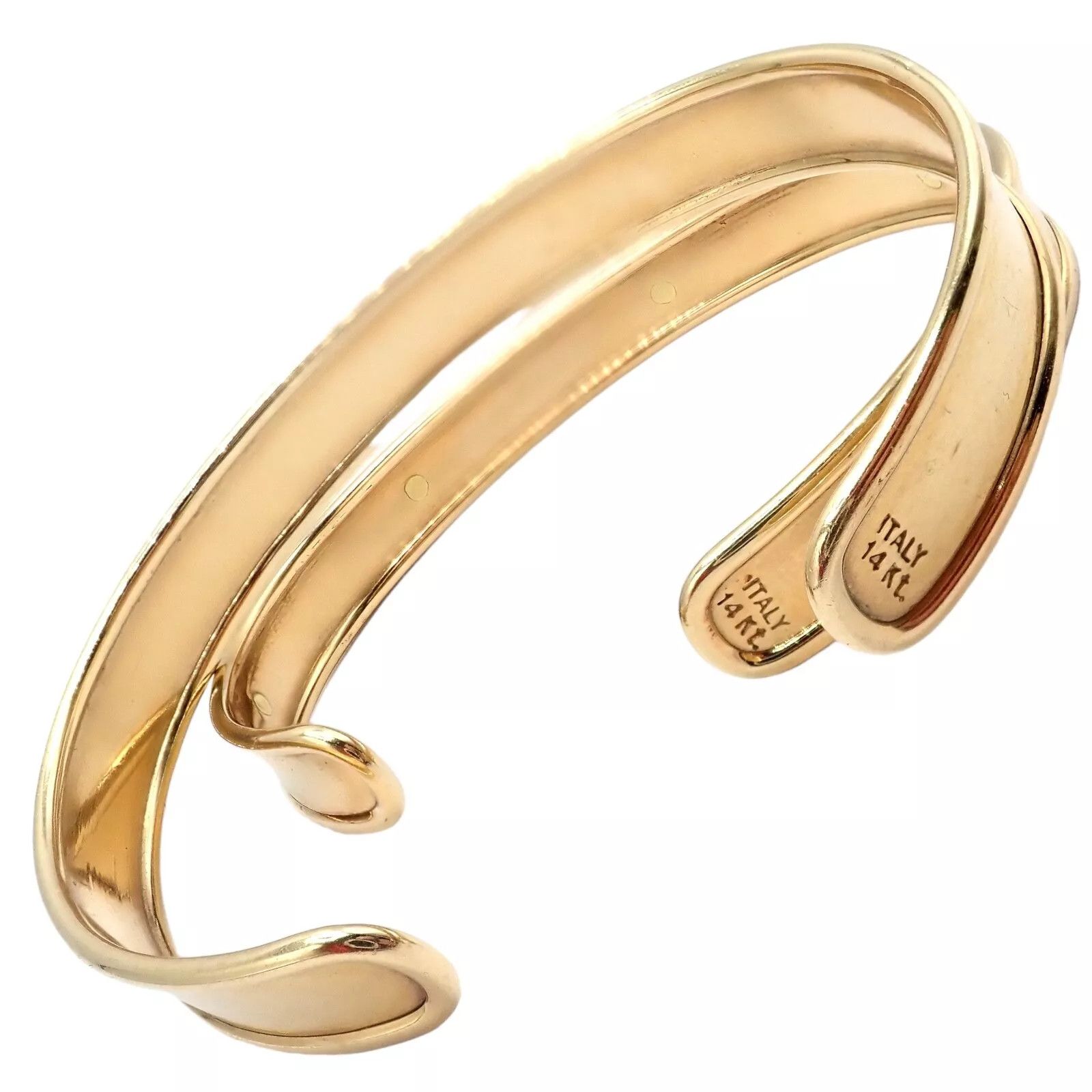Vintage Vintage Estate 14k Bracelet Pair Stacking Set Size ONE SIZE - 3 Thumbnail