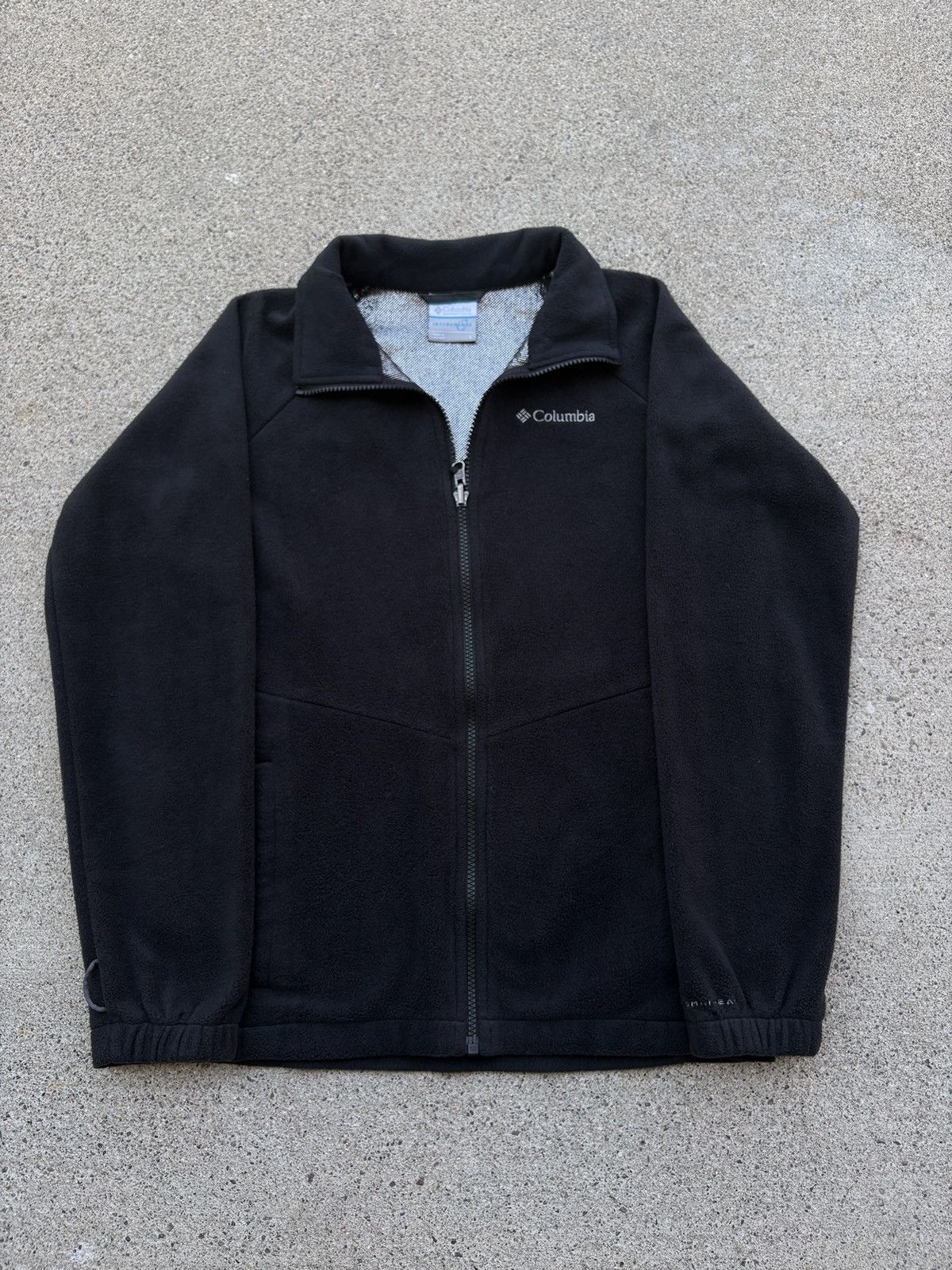Columbia Columbia Hikebound Interchange Black Zip Fleece Jacket Sz L Size L / US 10 / IT 46 - 1 Thumbnail