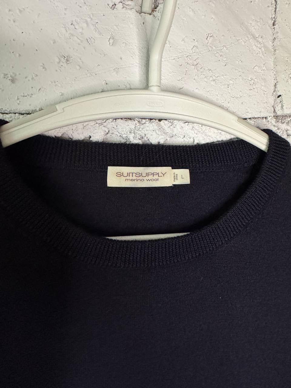 Suitsupply Suitsupply merino wool sweater Size US L / EU 52-54 / 3 - 4 Thumbnail