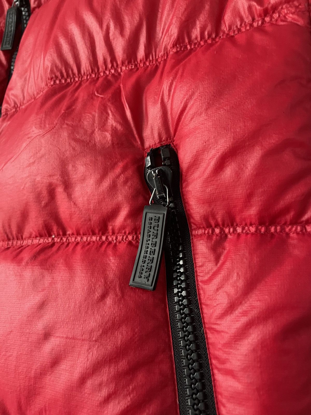 Burberry Rare💥 Burberry Vintage Puffer Vest Y2K Glamour Drip Trapper Size US L / EU 52-54 / 3 - 7 Thumbnail