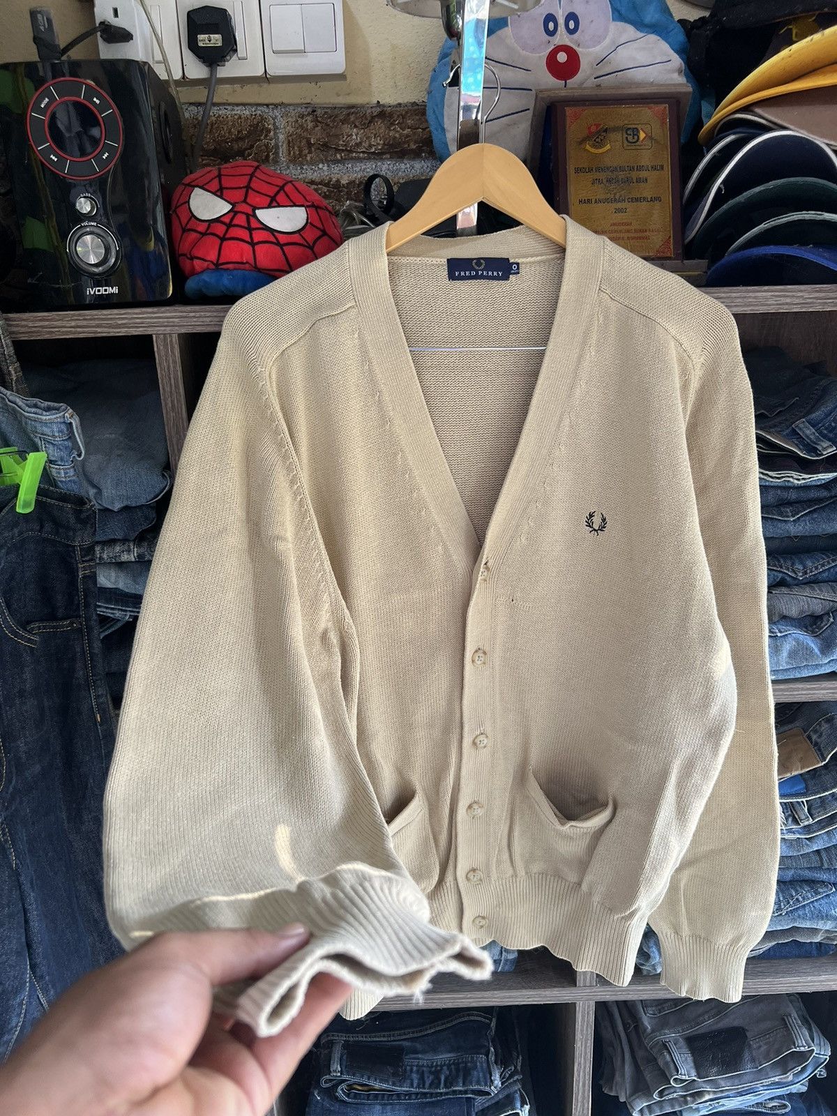 Fred Perry 🔥Fred Perry Knit Cardigan Size US XL / EU 56 / 4 - 10 Thumbnail