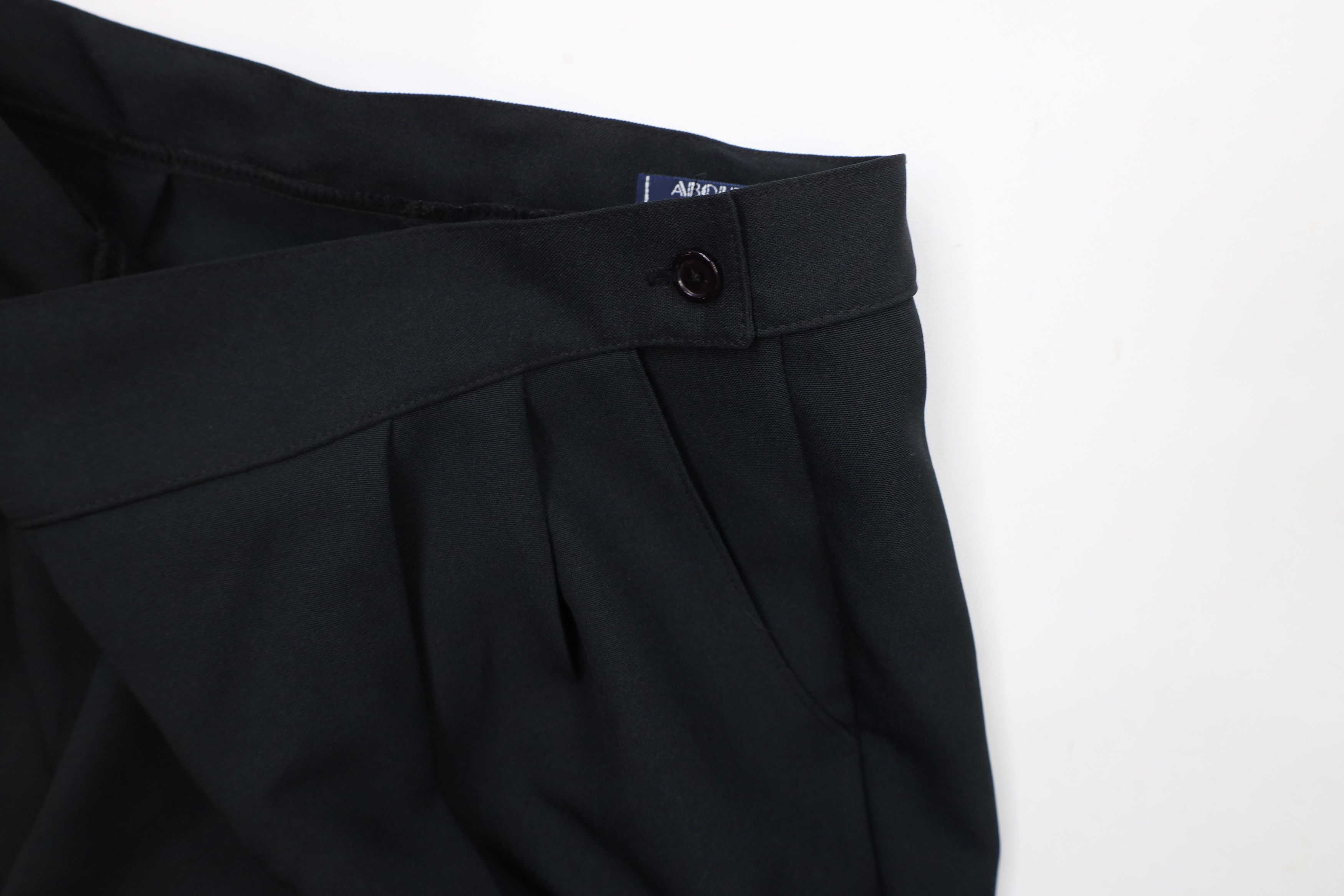 Vintage Vintage 80s Mid Mod Hollywood Regency Pleated Knit Pants USA Size 38" / US 16 / IT 52 - 5 Thumbnail