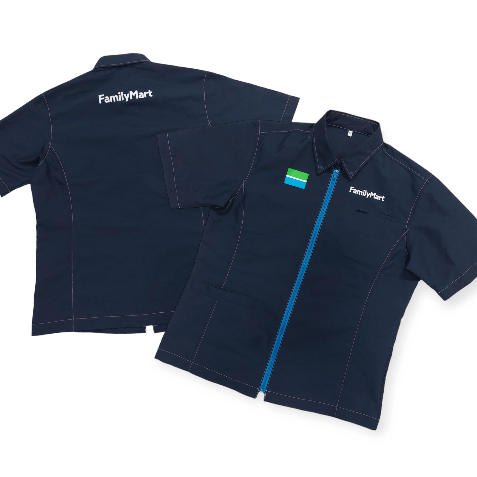 Uniform Wares Vintage Family Mart Japan Uniform Worker Shirt Size US M / EU 48-50 / 2 - 1 Thumbnail