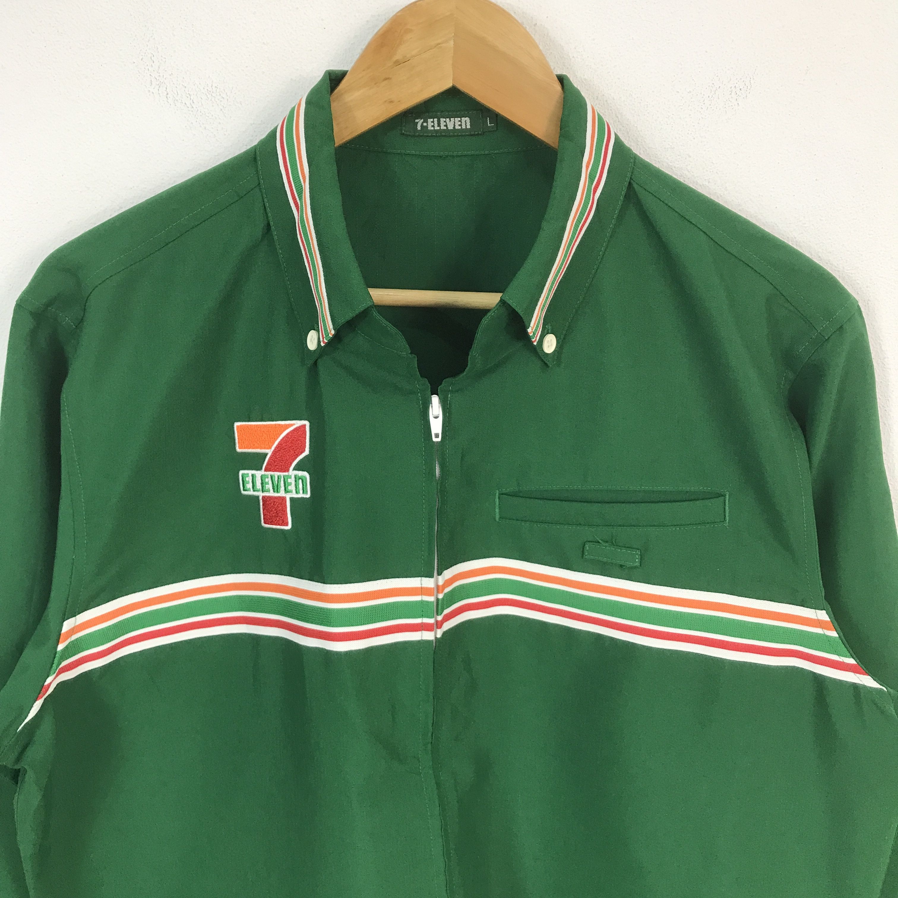 Japanese Brand Og 7eleven uniform Japan jacket Size US L / EU 52-54 / 3 - 3 Thumbnail