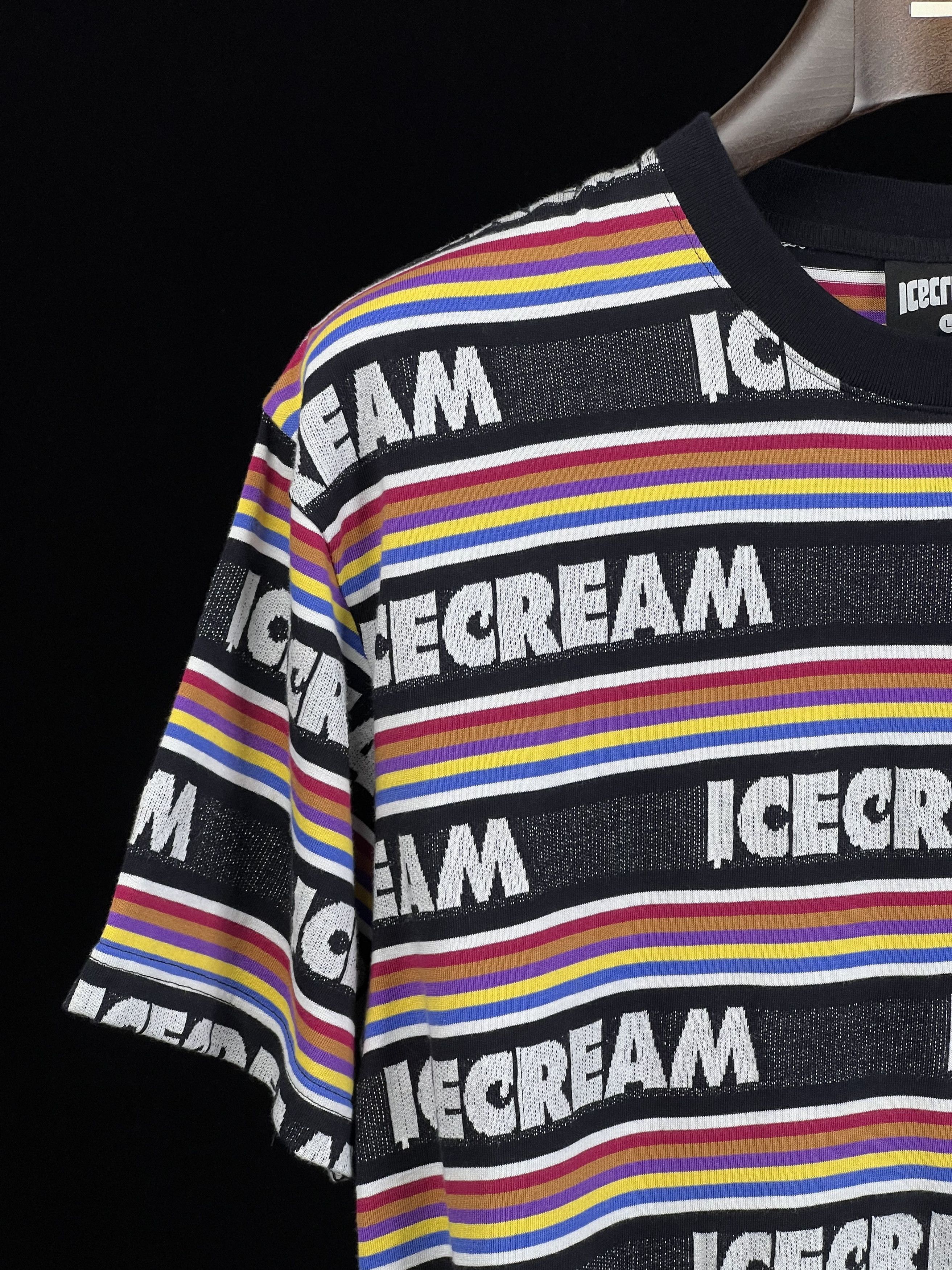 Icecream UNWORN* ICECREAM Logo Momogram Strips Tee Size US L / EU 52-54 / 3 - 5 Thumbnail