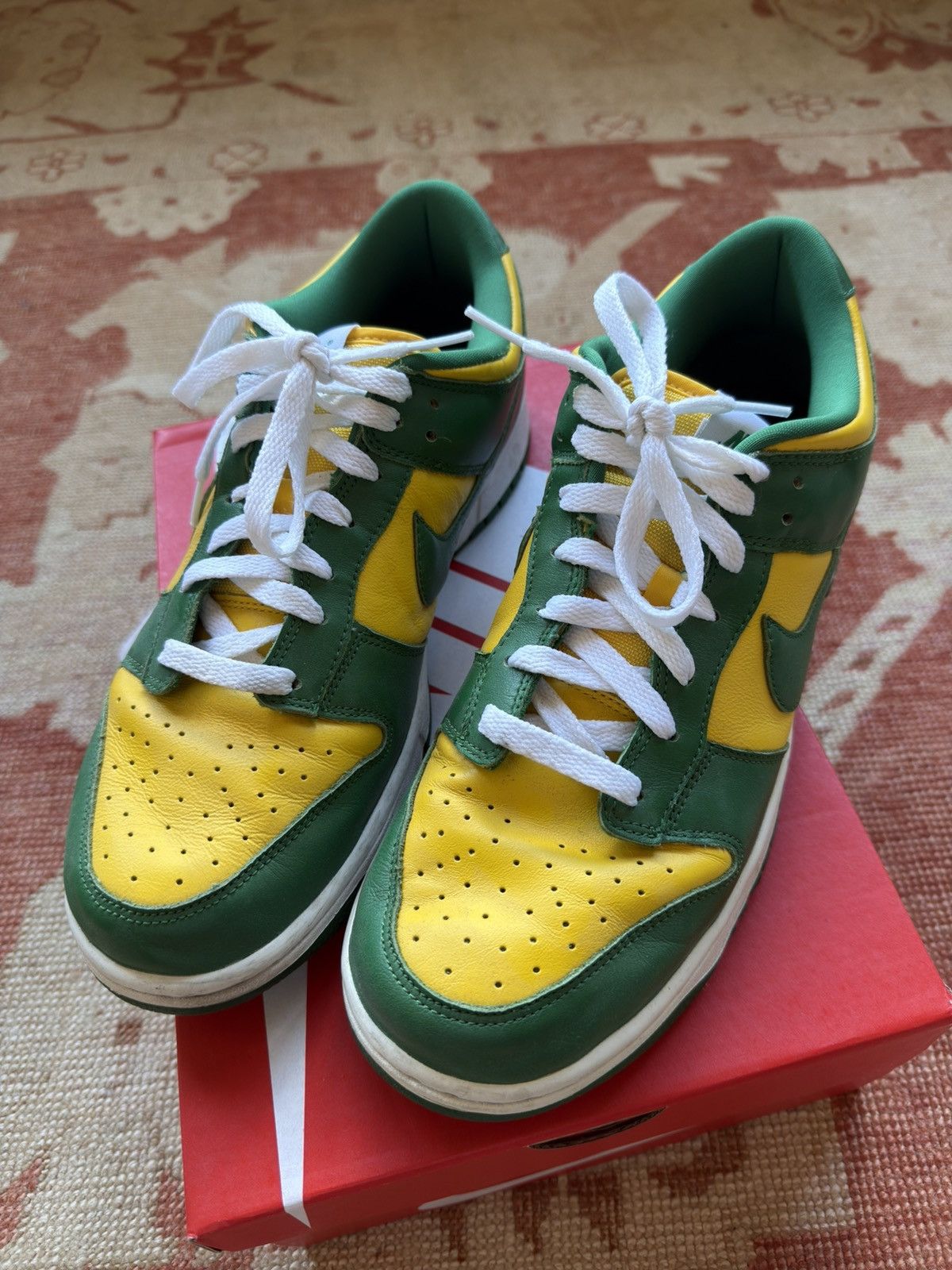 Nike Nike Dunk “Brazil” CU1727-700 (Replacement Box) Size US 11 / EU 44 - 2 Thumbnail