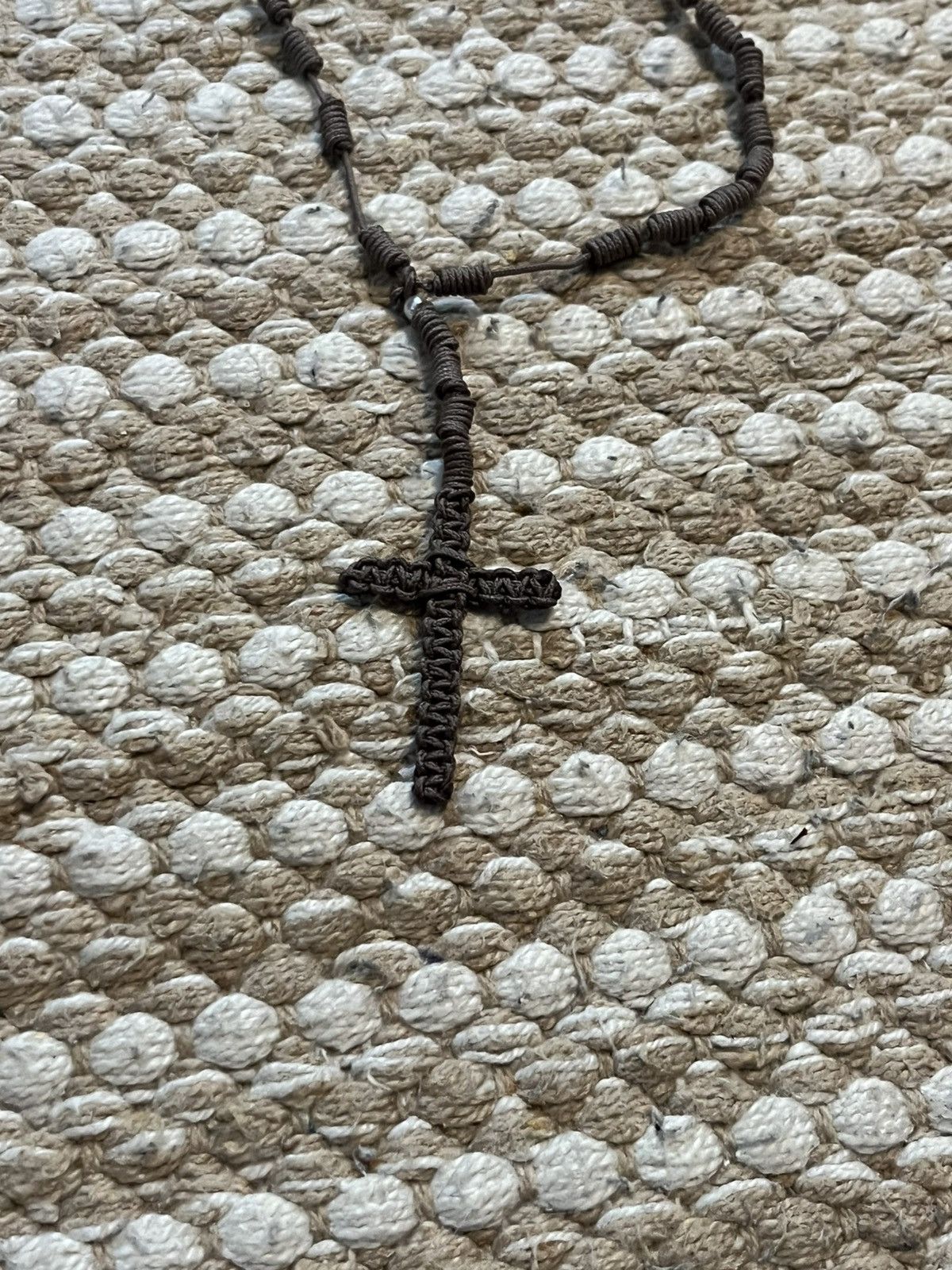 Number (N)ine Number (N)ine Cross Rosary Necklace Size ONE SIZE - 2 Thumbnail