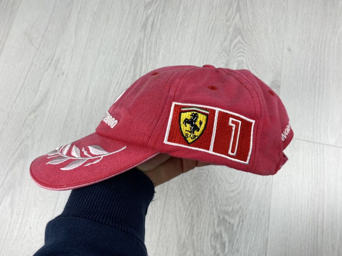 Vintage Vintage Michael Schumacher 2000 World Champion Ferrari Cap Size ONE SIZE - 2 Thumbnail