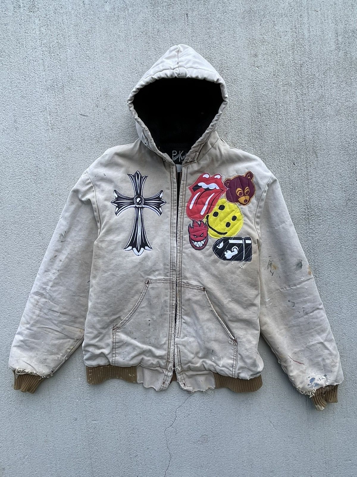 Vintage Boxy Reworked Carhartt Style Work Jacket