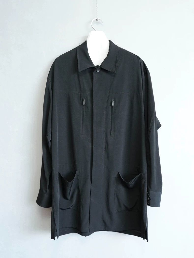 Yohji Yamamoto Yohji Yamamoto Three Acetate Jacket-dmc Size US M / EU 48-50 / 2 - 1 Thumbnail