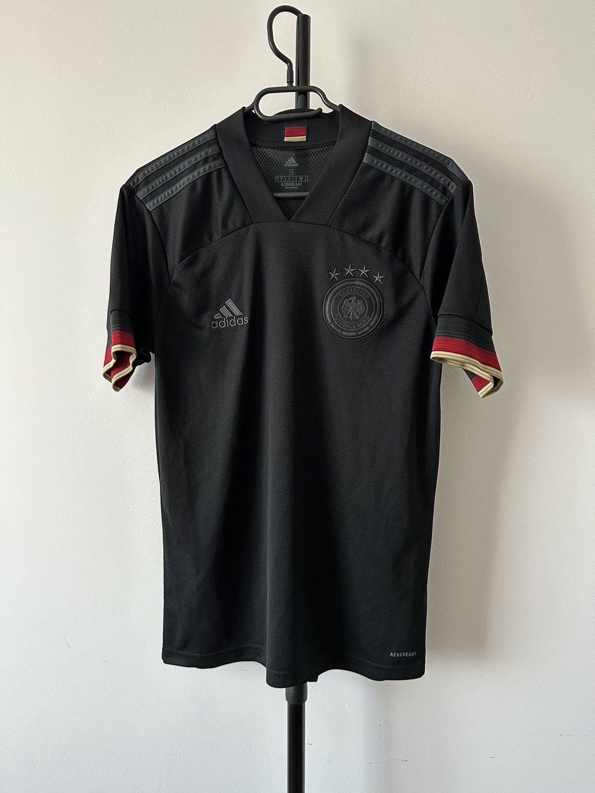 Adidas 2020 Germany Adidas Away Soccer football jersey shirt Size US S / EU 44-46 / 1 - 1 Thumbnail