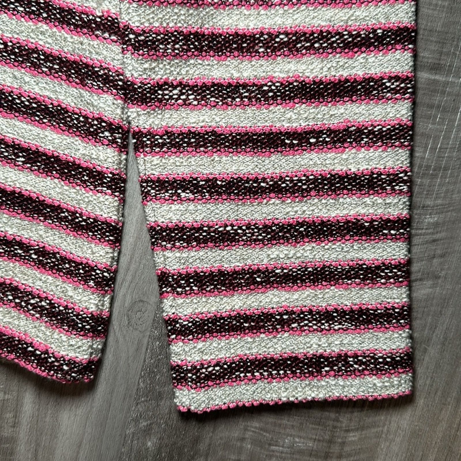 Tory Burch Tory Burch Long Sleeve Knit Sweater Top - Medium Size M / US 6-8 / IT 42-44 - 3 Thumbnail