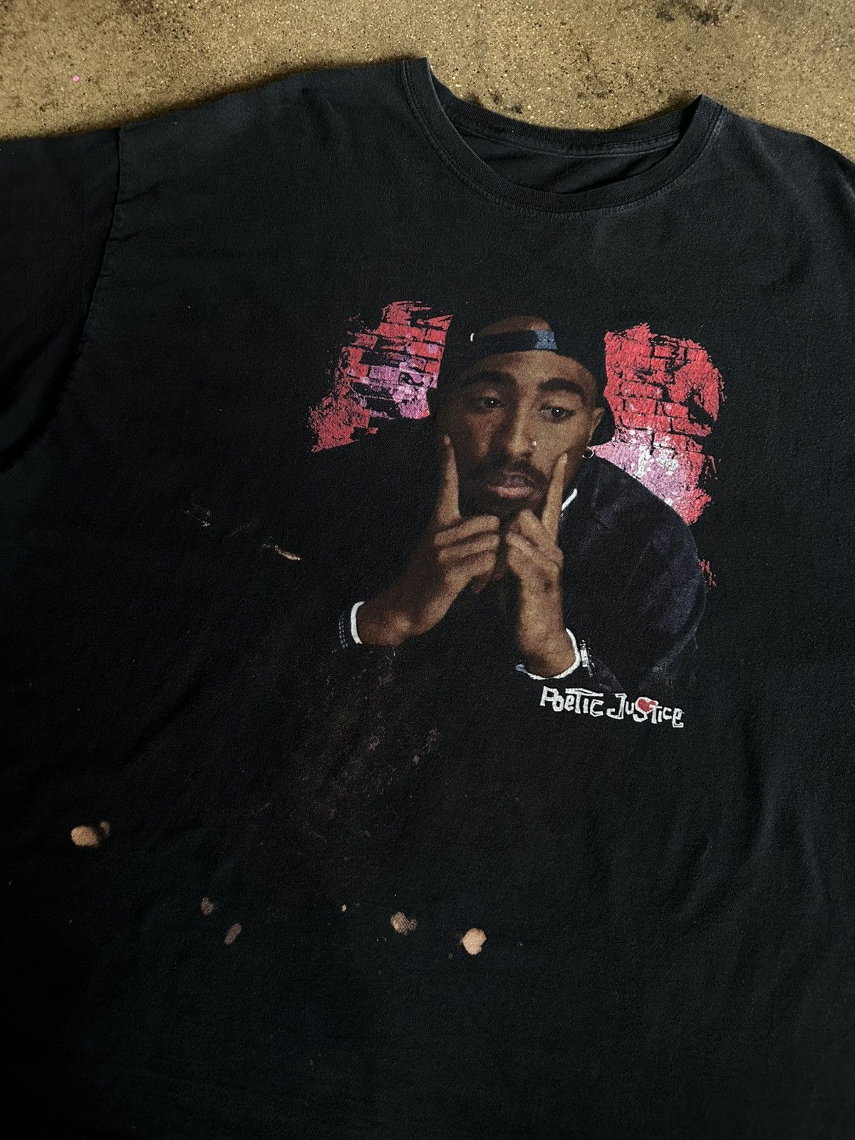Vintage Tupac Poetic Justice Y2K rap tee Size US XL / EU 56 / 4 - 4 Thumbnail