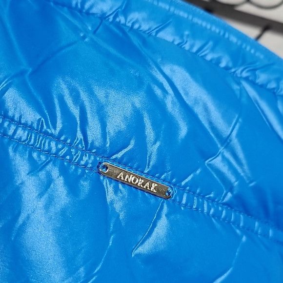 Other Anorak Blue Puffer Vest Size Medium NWT Size M / US 6-8 / IT 42-44 - 4 Thumbnail
