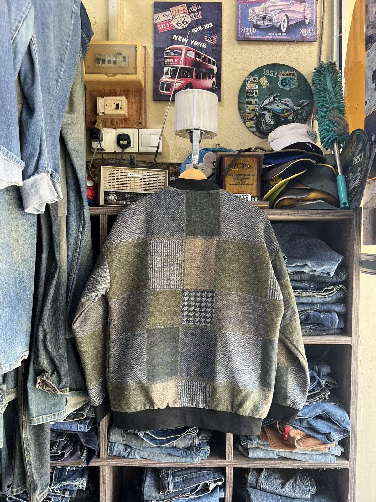 Japanese Brand 🔥Gabriel Paris Patchwork Button Jacket Size US M / EU 48-50 / 2 - 2 Thumbnail
