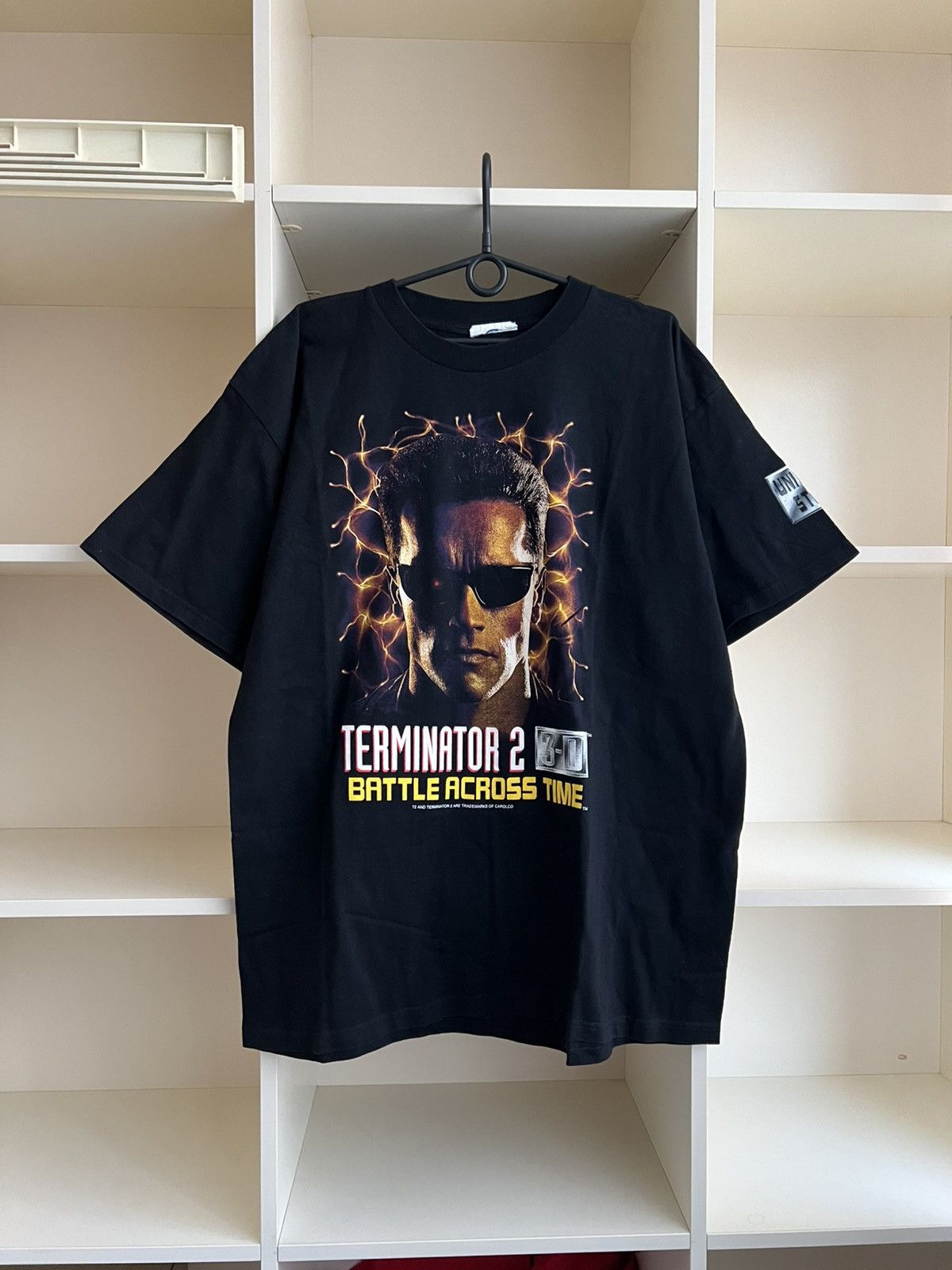 Vintage Universal Studios Terminator 2 T-Shirt Movie Merch Vintage Size US XXL / EU 58 / 5 - 2 Thumbnail