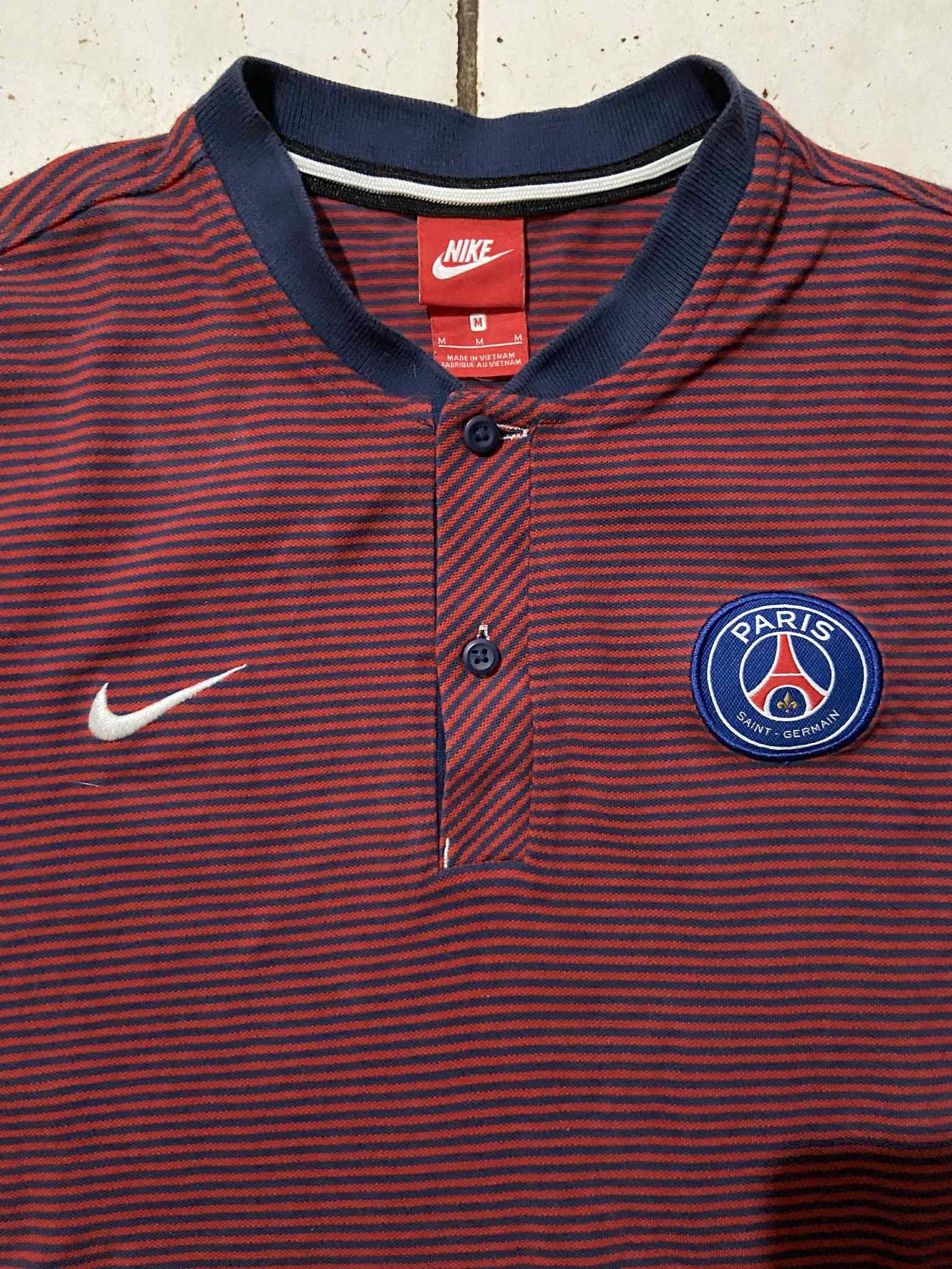 Nike Paris Saint-Germain Football Shirt Polo Training 2017/2018 Size US M / EU 48-50 / 2 - 3 Thumbnail