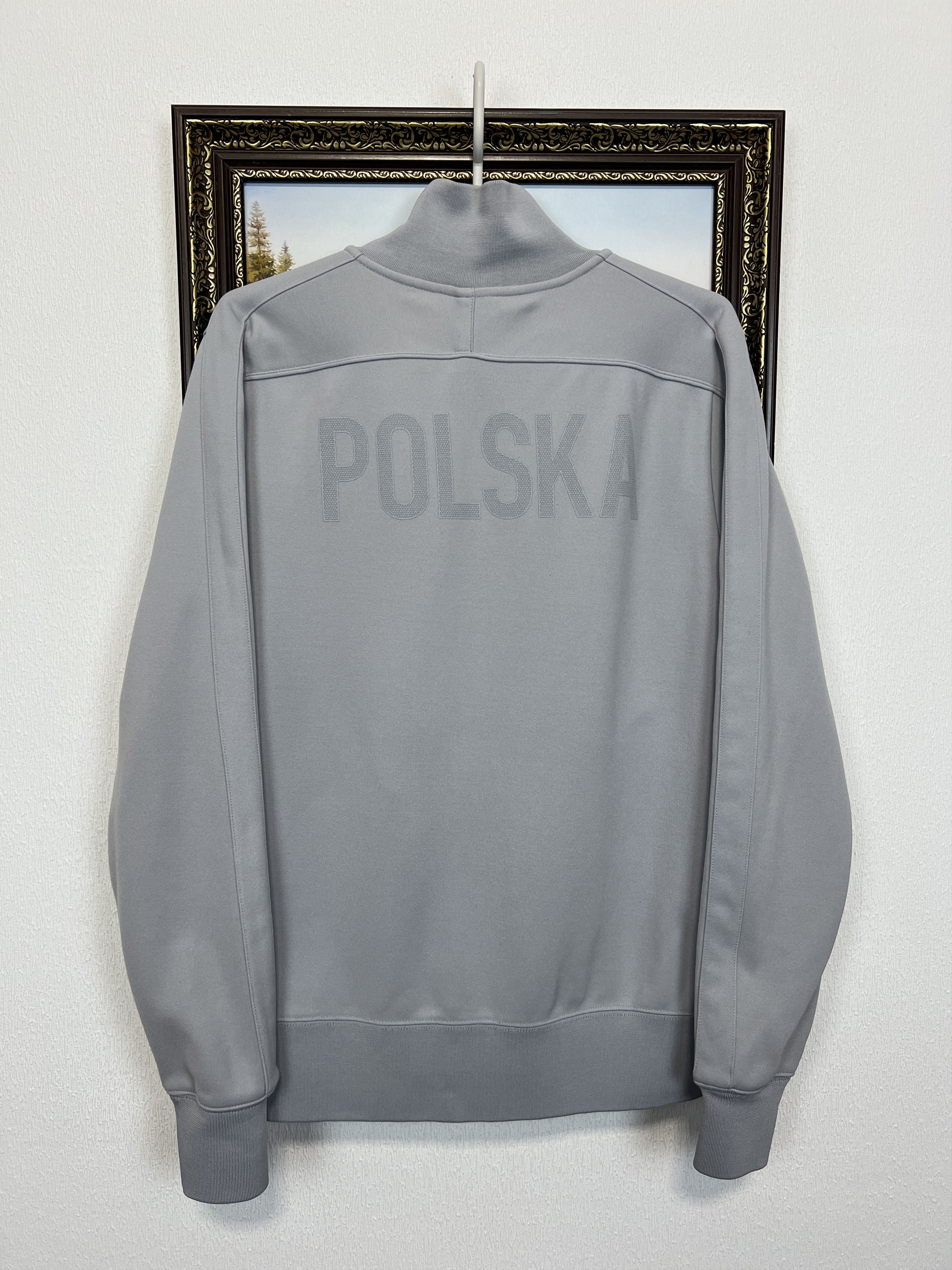 Nike Vintage Poland Football Jacket Soccer Track Top Zip Rare Size US M / EU 48-50 / 2 - 9 Thumbnail