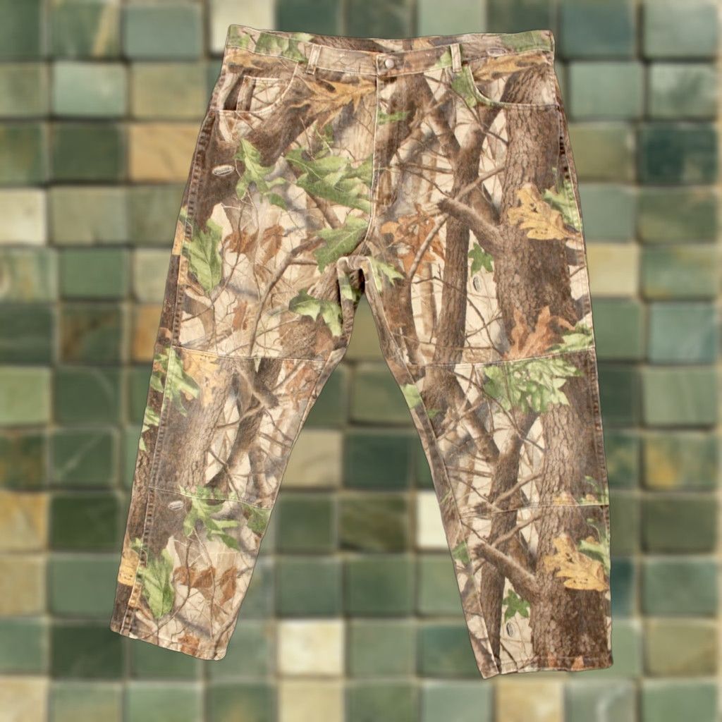 Vintage Men's VTG 90s Wrangler Woods Realtree Camo Pattern Pants Sz 42x28 1990s Jeans Size US 42 / EU 58 - 1 Thumbnail