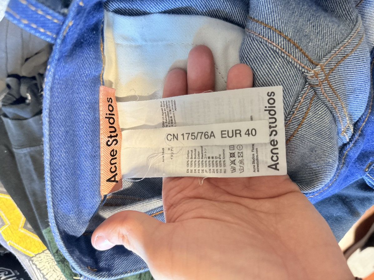 Acne Studios Acne Studios 2004 FN Uniform LH Aquelli Blue Jeans Size US 31 - 6 Thumbnail