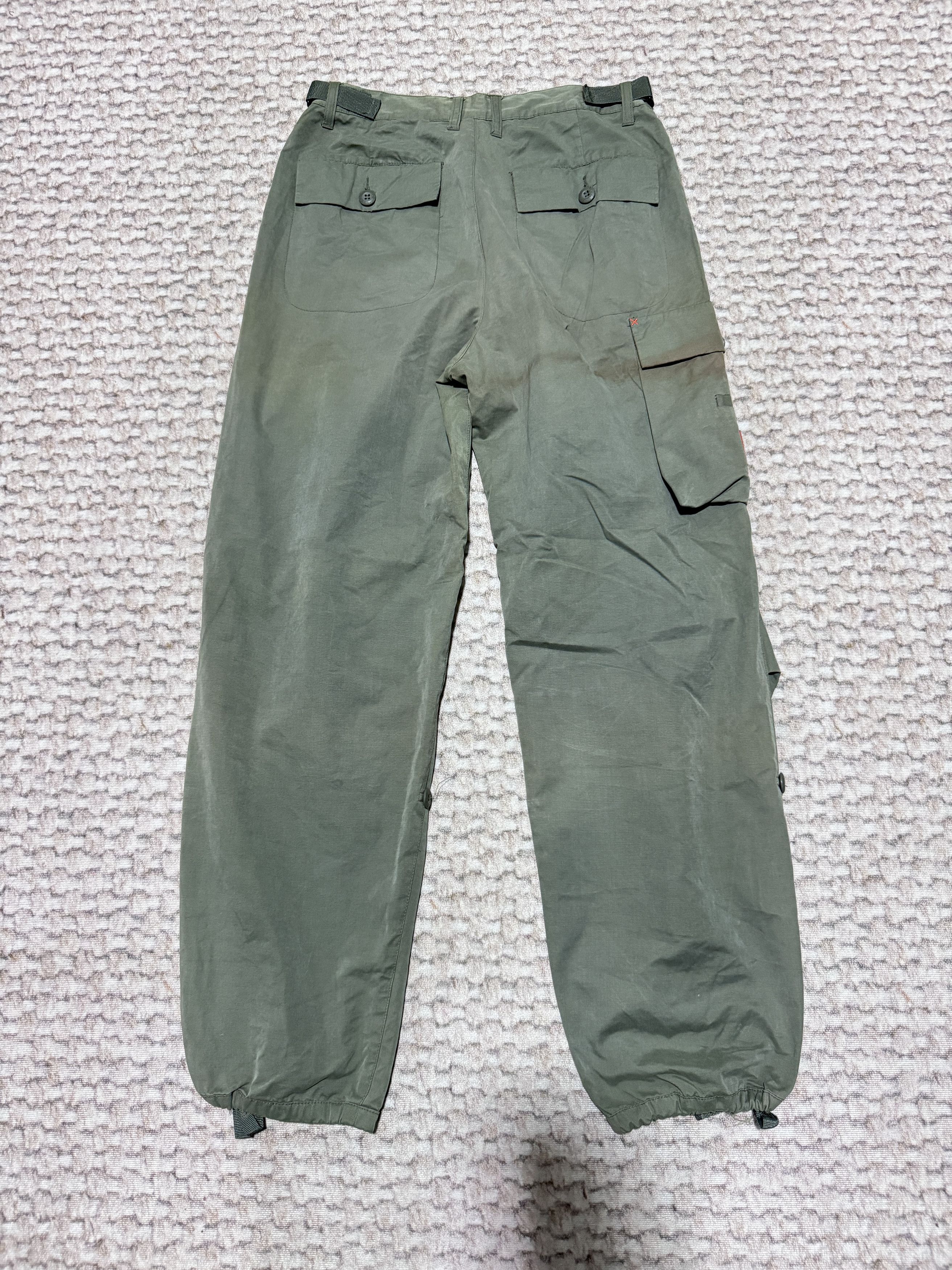 Quiksilver Vintage Y2K Quiksilver Parachute Pants Sun Faded Size US 32 / EU 48 - 2 Thumbnail