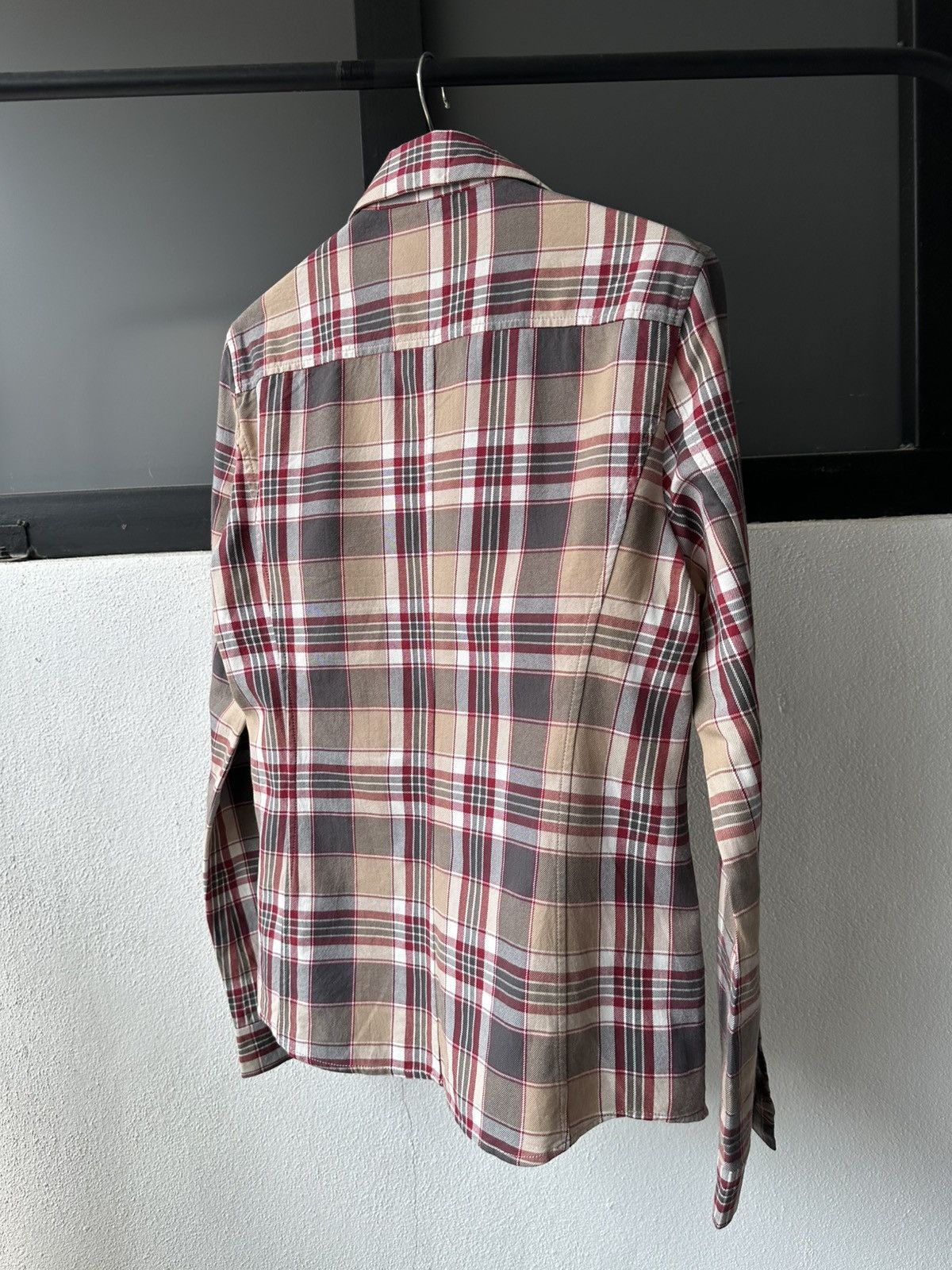 wjk 00’s WJK by Junhashimoto tartan plaid light jacket Size US M / EU 48-50 / 2 - 9 Thumbnail