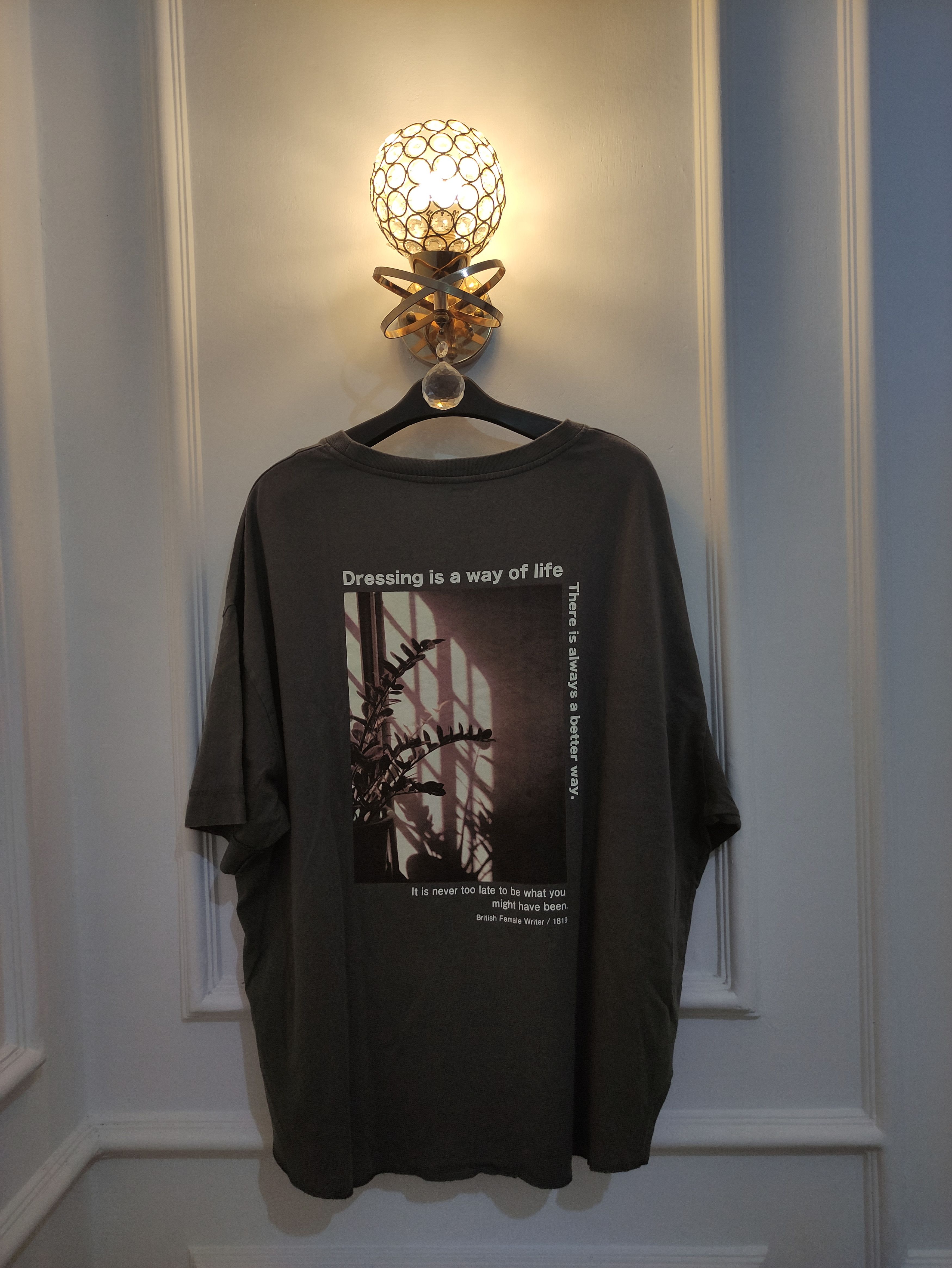 T-shirt over size Rag machine