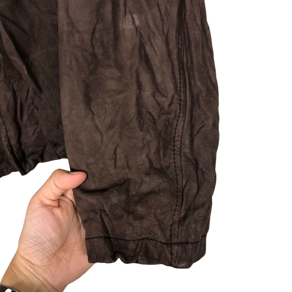 Genuine Leather 📌Vintage Genuine Leather Jacket Tommy Hilfiger Blanket Size US XL / EU 56 / 4 - 16 Thumbnail