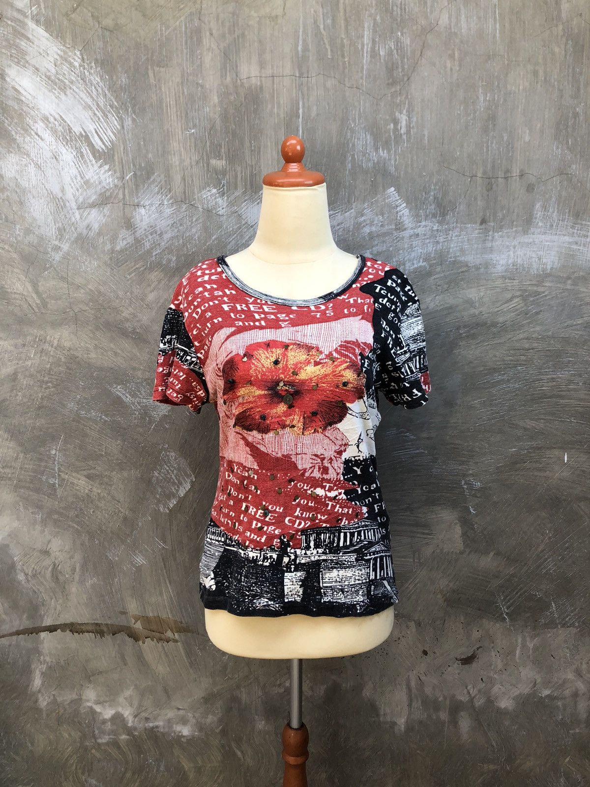If Six Was Nine Y2K Hyo Japanese Brand Abstract Jean Paul Gaultier Style Size M / US 6-8 / IT 42-44 - 1 Thumbnail