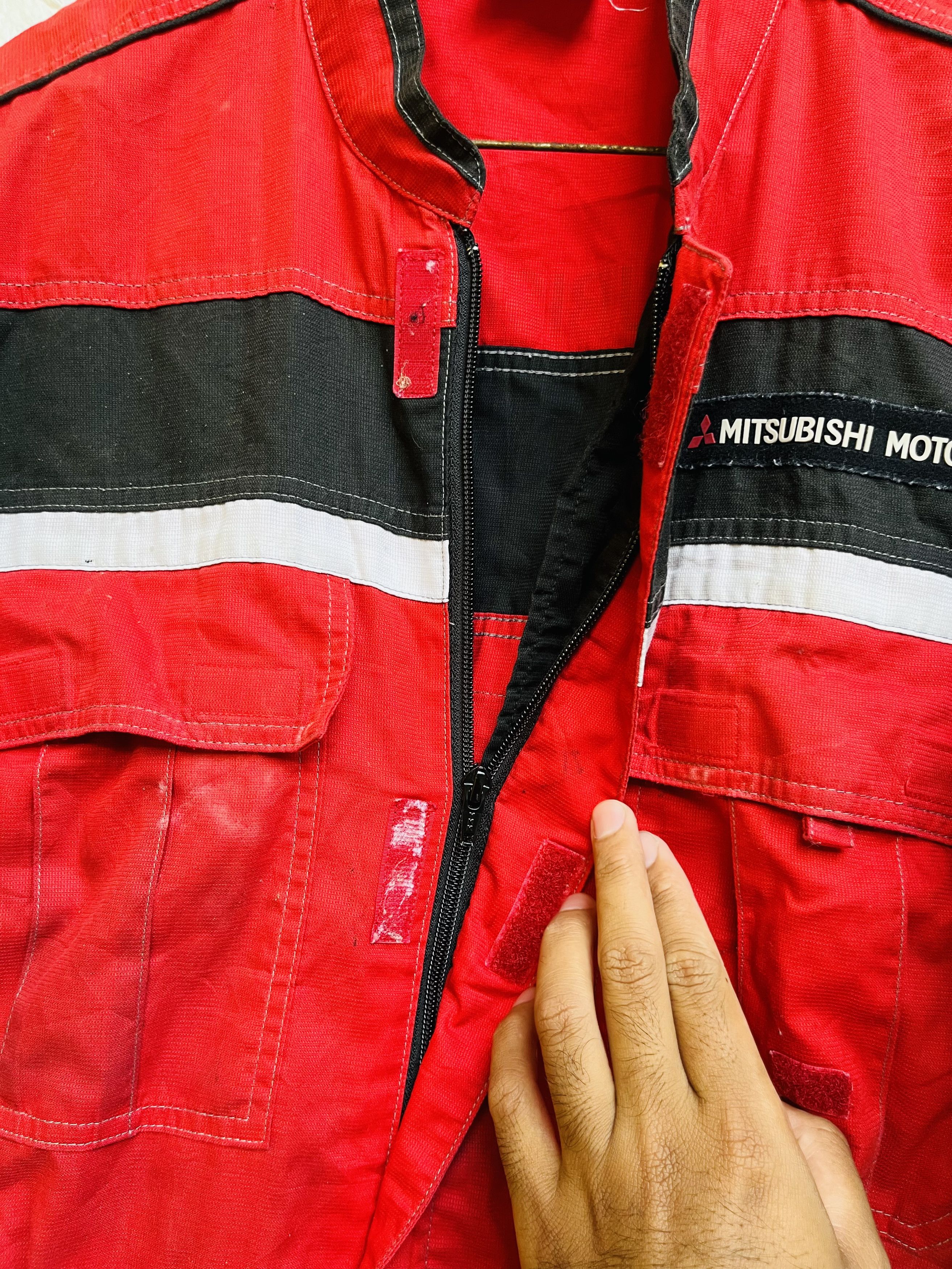 Japanese Brand Vintage Mitsubishi Overall Japanese Designer Fashion Style Size US L / EU 52-54 / 3 - 11 Thumbnail
