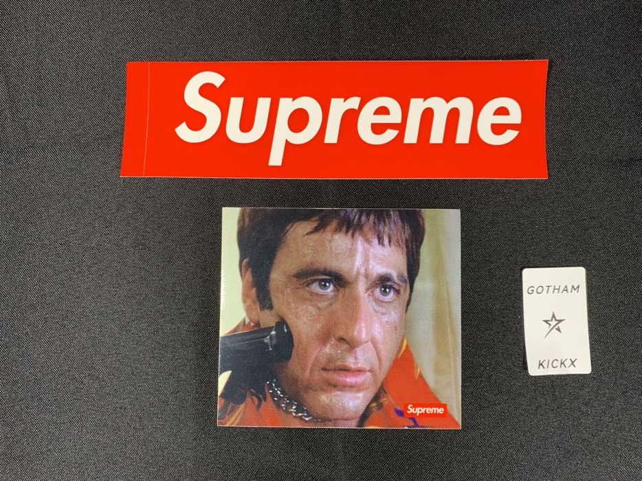 Scarface shop supreme sticker