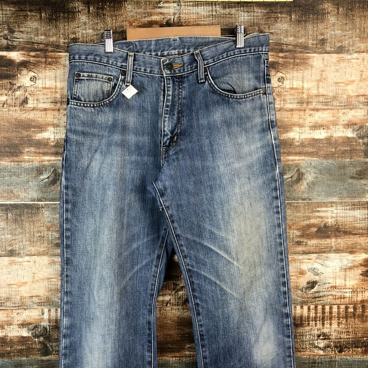 Edwin DL Edwin Japan vintage Blue Denim Pants #C186 Size US 33 - 4 Thumbnail