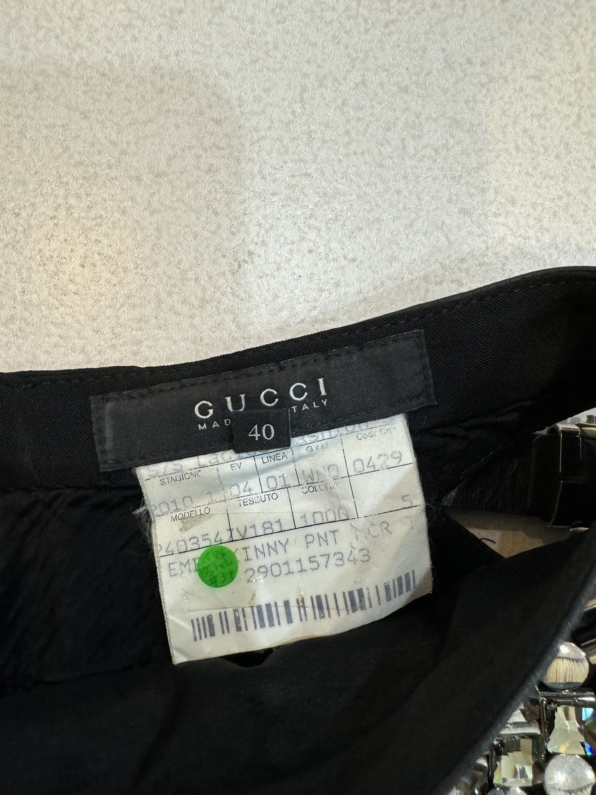 Gucci SS2010 Gucci Bondage Silk Trouser Size 28" / US 6 / IT 42 - 4 Thumbnail
