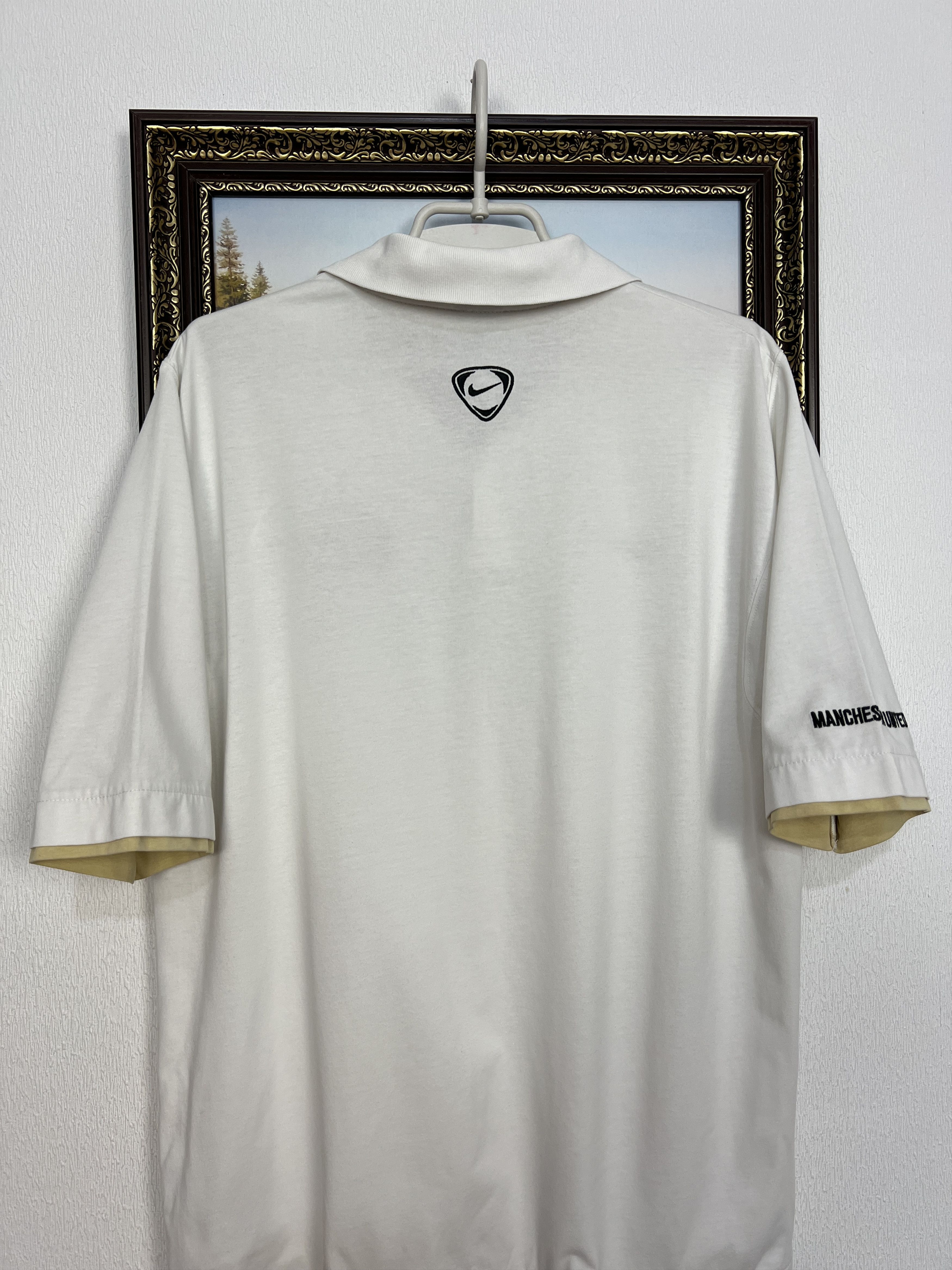 Nike Manchester United Football Train Polo Shirt Jersey Trikot Size US L / EU 52-54 / 3 - 8 Thumbnail