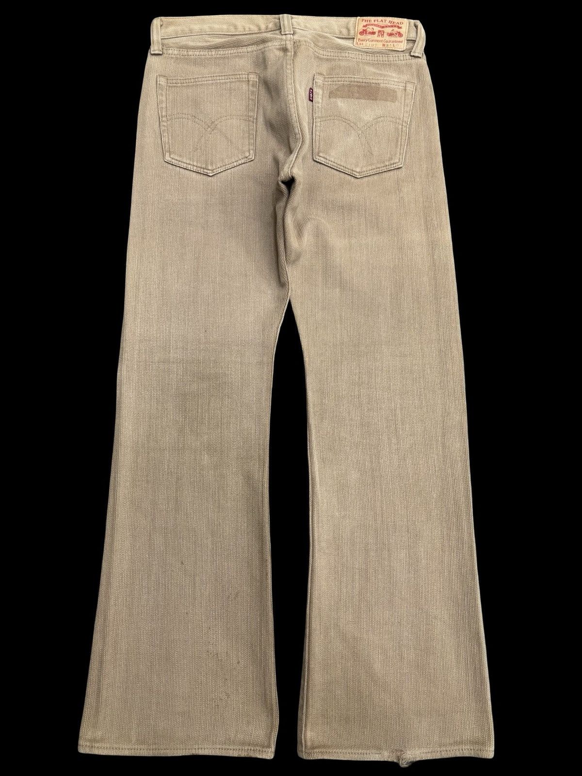 The Flat Head 💥Flare💥Vintage The Flat Head Flare Biker Denim F601 Size US 30 / EU 46 - 2 Thumbnail