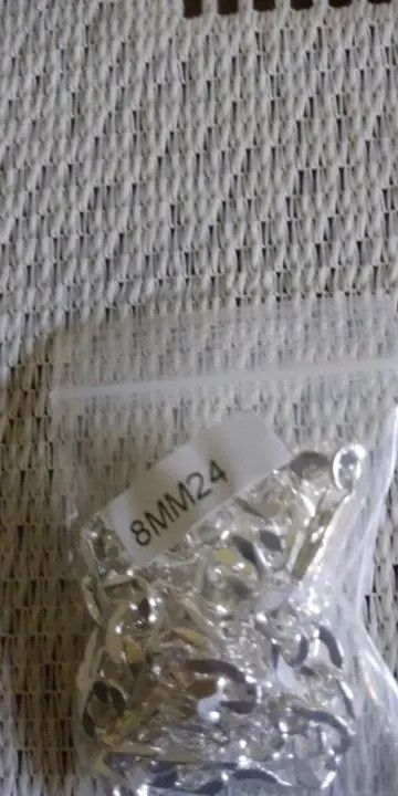 Jewelry 8MM Cuban Chain Necklace Size ONE SIZE - 3 Thumbnail